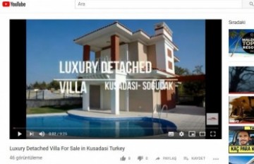 Sogucak'ta Satılık Lüks Müstakil Villa, Video Yüklendi