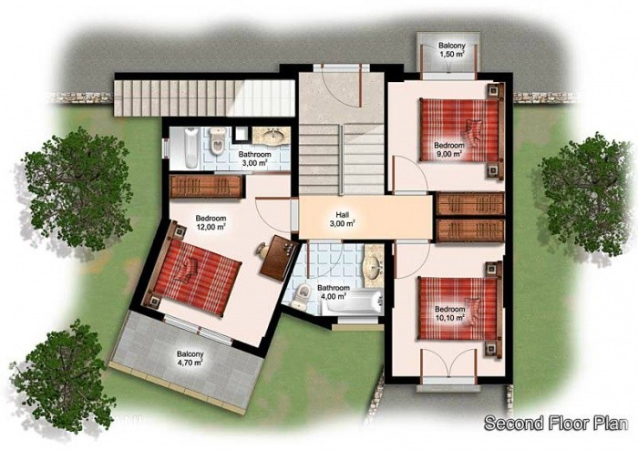 Detached Villas with Sea View in Kusadasi