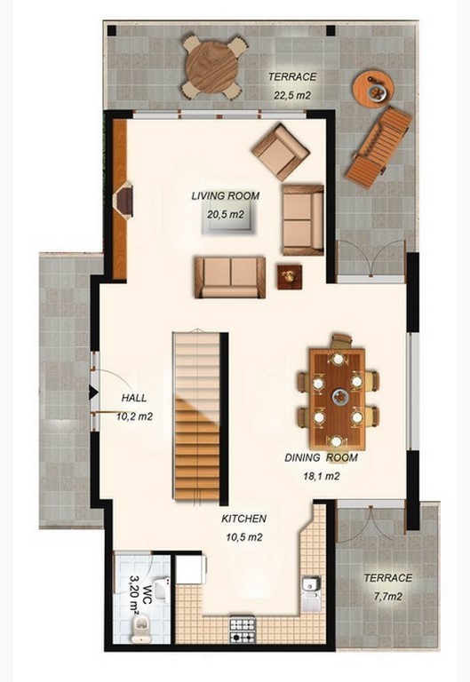 Detached Villas with Perfect Sea View in Kusadasi