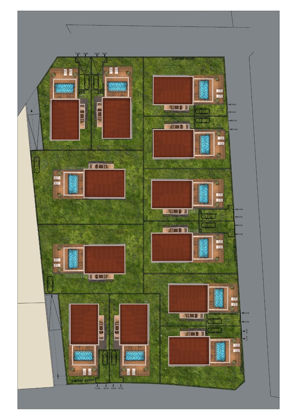 DETACHED LUXURY VILLA FOR SALE IN  KUSADASI LAKE WITH NATURE