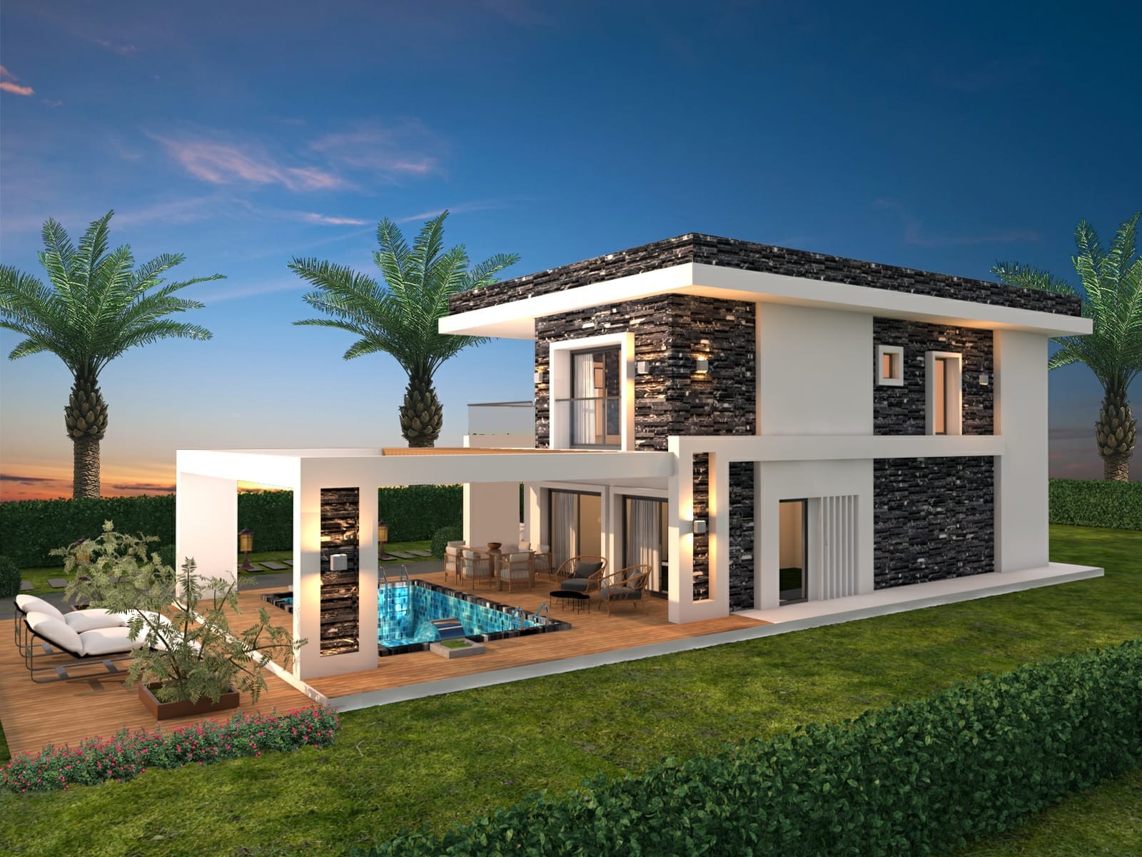 DETACHED LUXURY VILLA FOR SALE IN  KUSADASI LAKE WITH NATURE