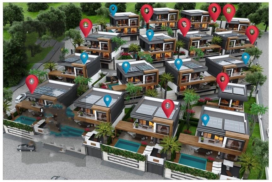 BRAND NEW KEY READY DETACHED  LUXURY VILLA'S IN KUSADASI FOR SALE