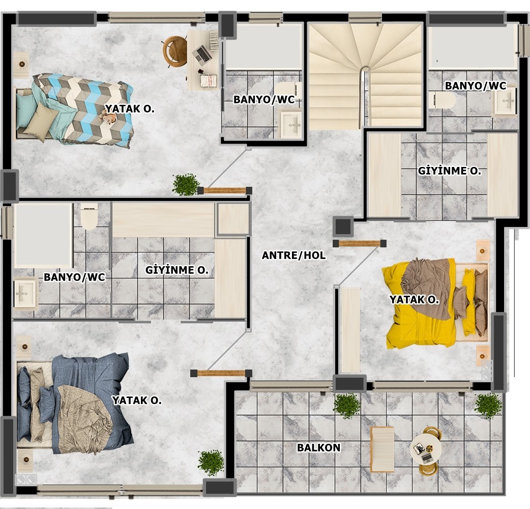 BRAND NEW KEY READY DETACHED  LUXURY VILLA'S IN KUSADASI FOR SALE