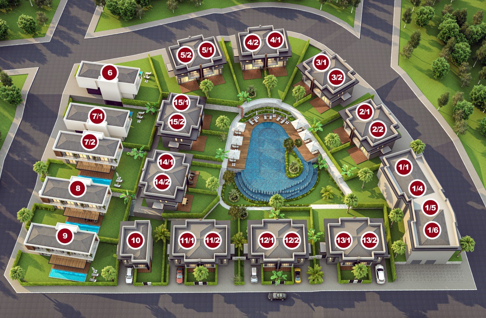 ЭЛИТНЫЕ СТРОЯЩИЕСЯ КВАРТИРЫ 2+1 В КУШАДАСЫ.