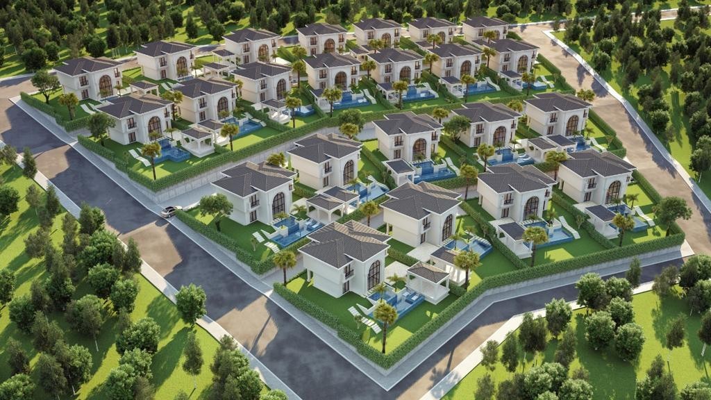 НОВЫЕ ОТДЕЛЬНЫЕ ВИЛЛЫ НА ПРОДАЖУ В КУШАДАСЫ.