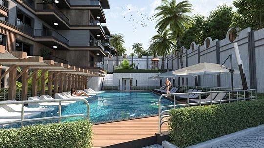 BRAND NEW MODERN RESIDENCE FOR SALE IN KUSADASI NEAR CENTER