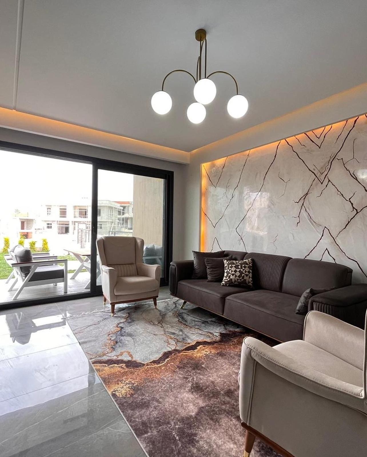 ЭЛИТНЫЕ СТРОЯЩИЕСЯ КВАРТИРЫ 2+1 В КУШАДАСЫ.