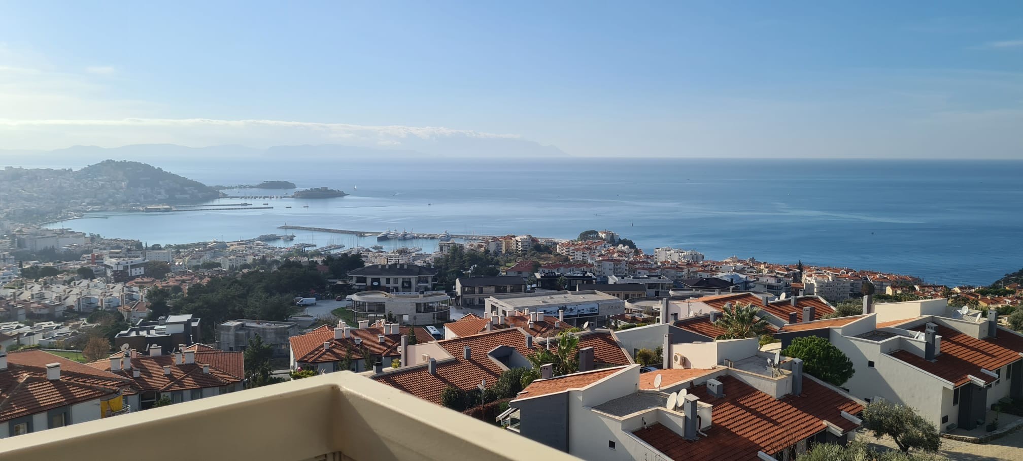 Terrific Sea Viewed Apartment for sale in Marina area Kusadasi