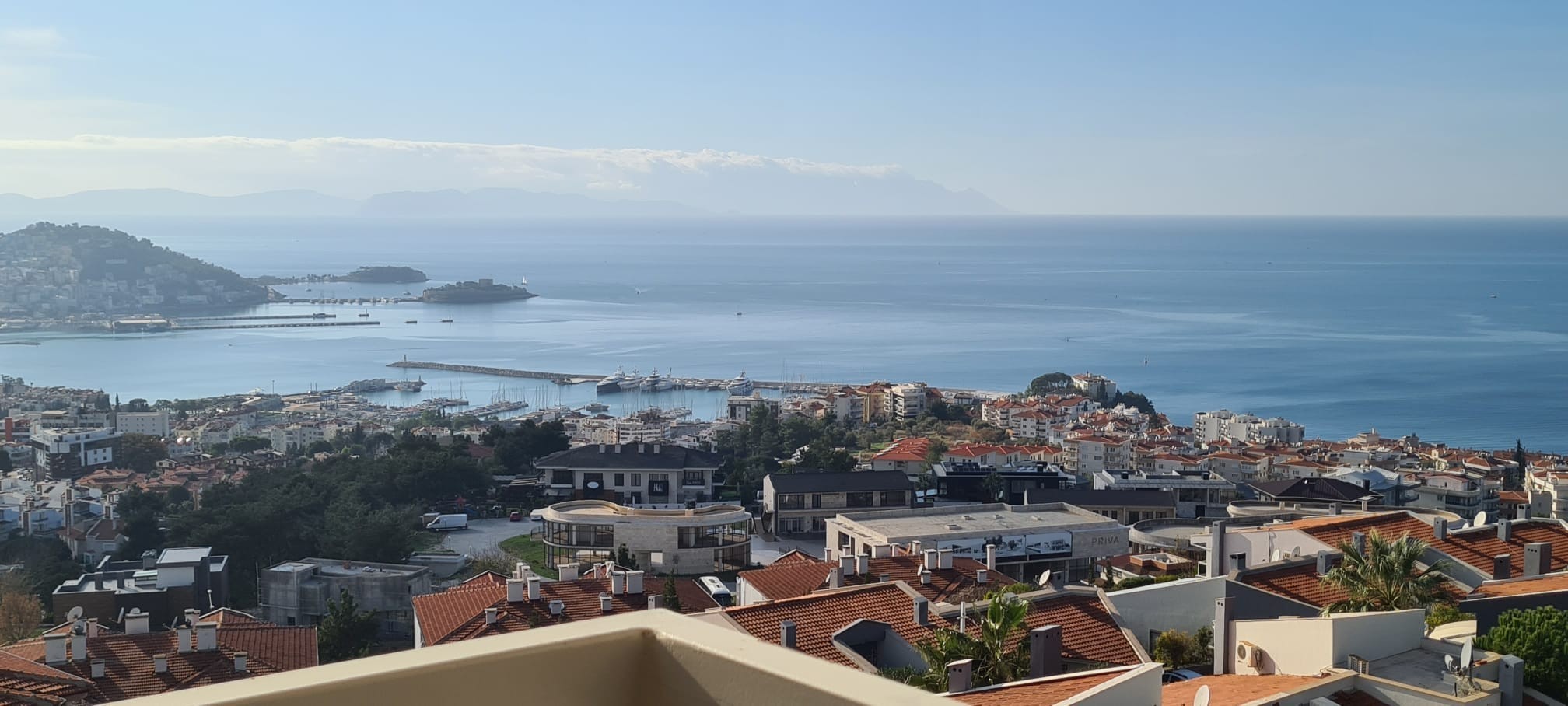 Terrific Sea Viewed Apartment for sale in Marina area Kusadasi