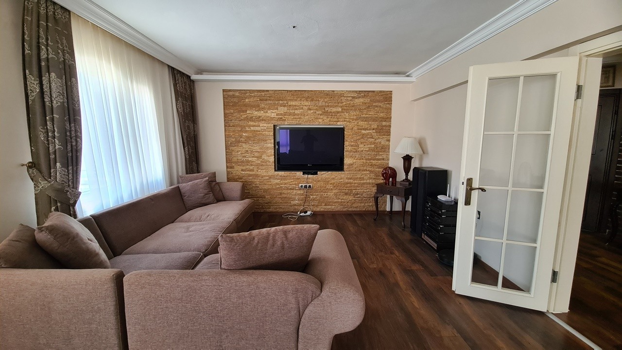 ДВУХУРОВНЕВАЯ КВАРТИРА С ВИДОМ НА МОРЕ НА ПРОДАЖУ В КУШАДАСЫ.