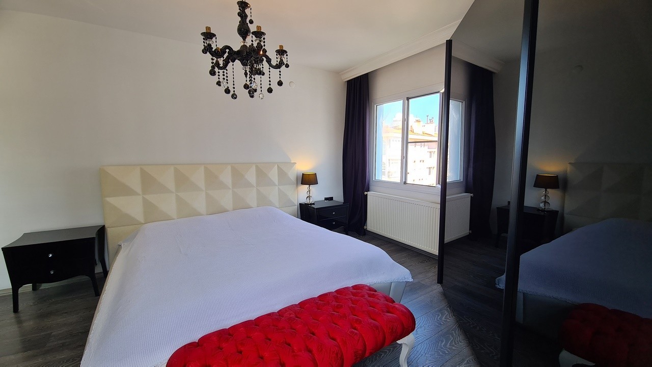 ДВУХУРОВНЕВАЯ КВАРТИРА С ВИДОМ НА МОРЕ НА ПРОДАЖУ В КУШАДАСЫ.