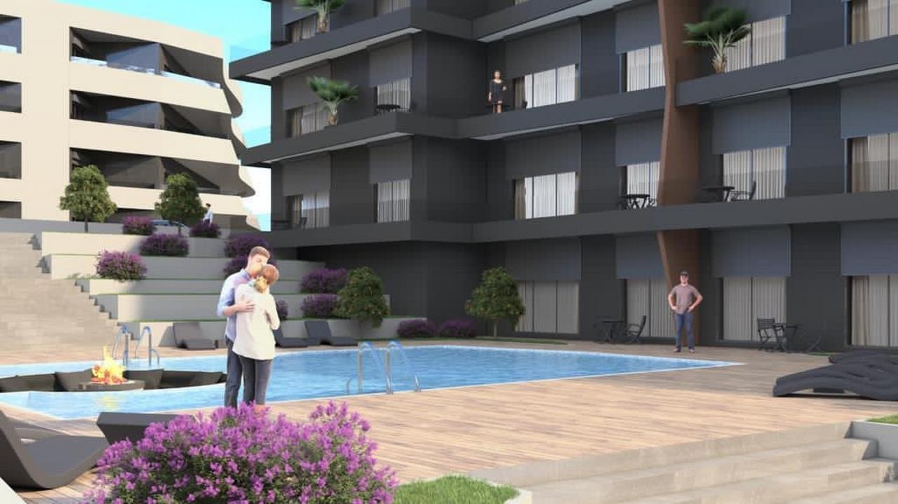 НОВЫЕ КВАРТИРЫ С ВИДОМ НА МОРЕ НА ПРОДАЖУ В КУШАДАСЫ.