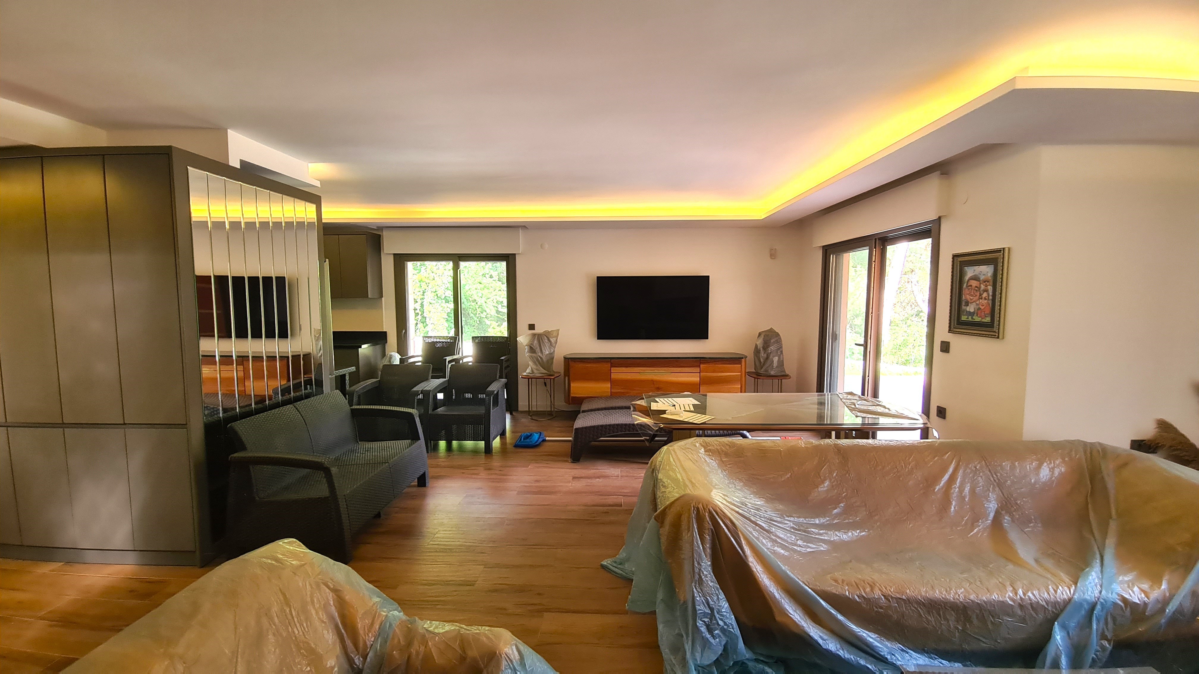 Furnished Villa for Sale in Sogucak with Forest View and Detached Pool