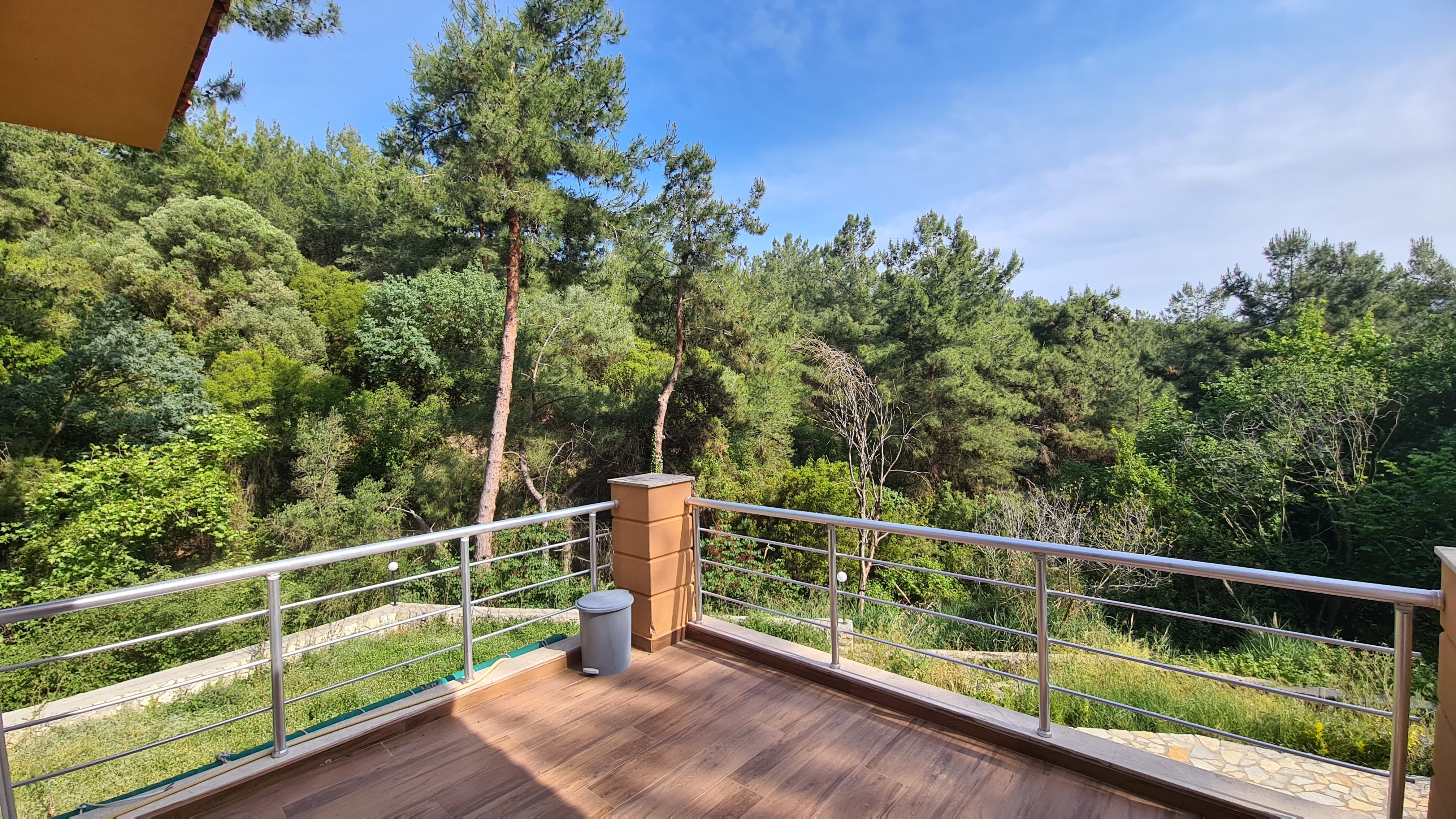 Furnished Villa for Sale in Sogucak with Forest View and Detached Pool