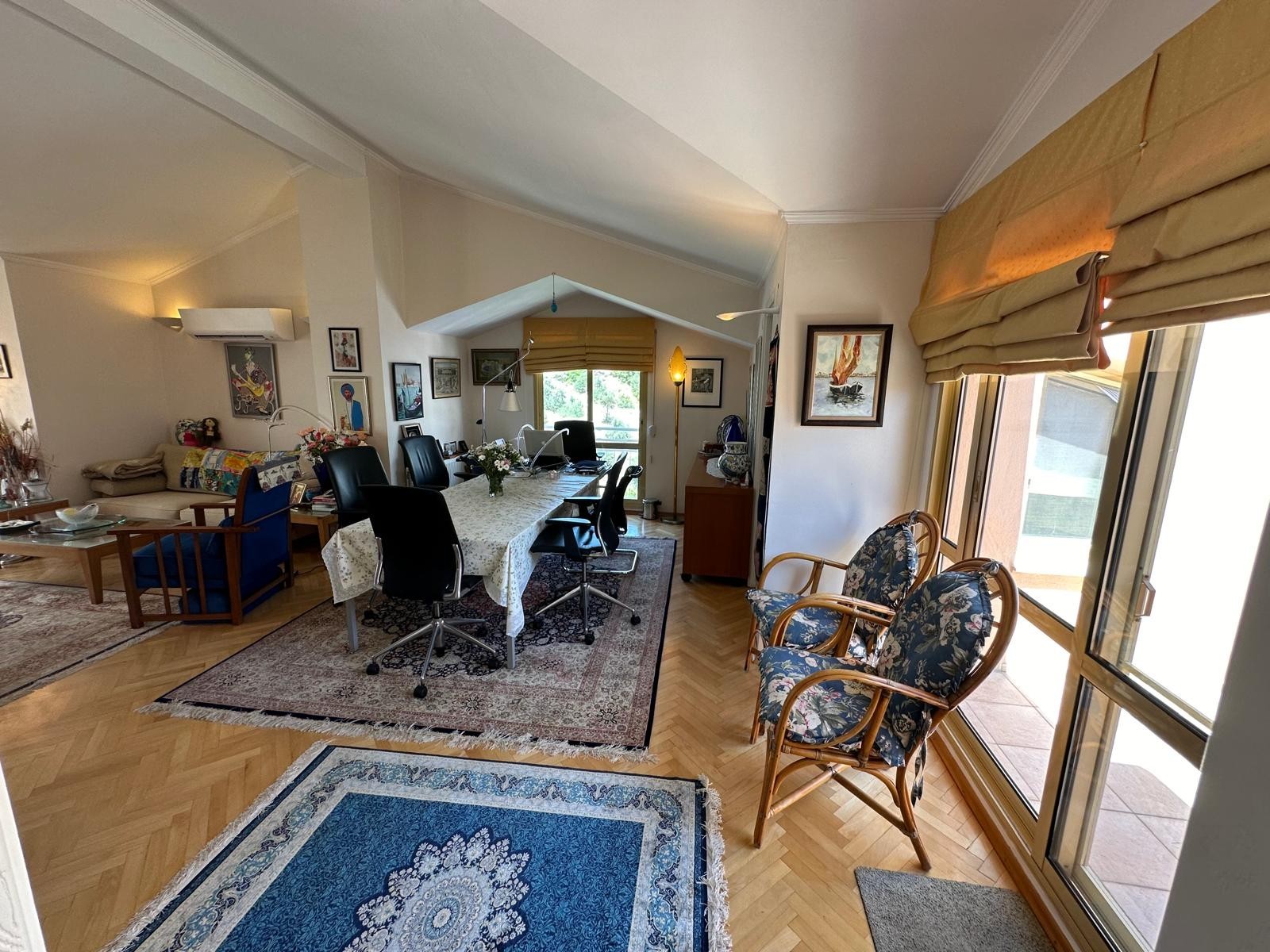 Splendid Duplex Apartment with Full Sea View, Walking Distance to Beach and Center