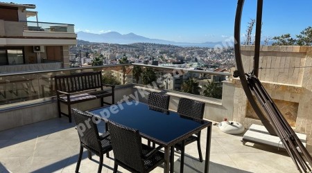 Panoramic Sea View Duplex in the Most Elite Neighborhood of Kuşadası, Ege Mahallesi