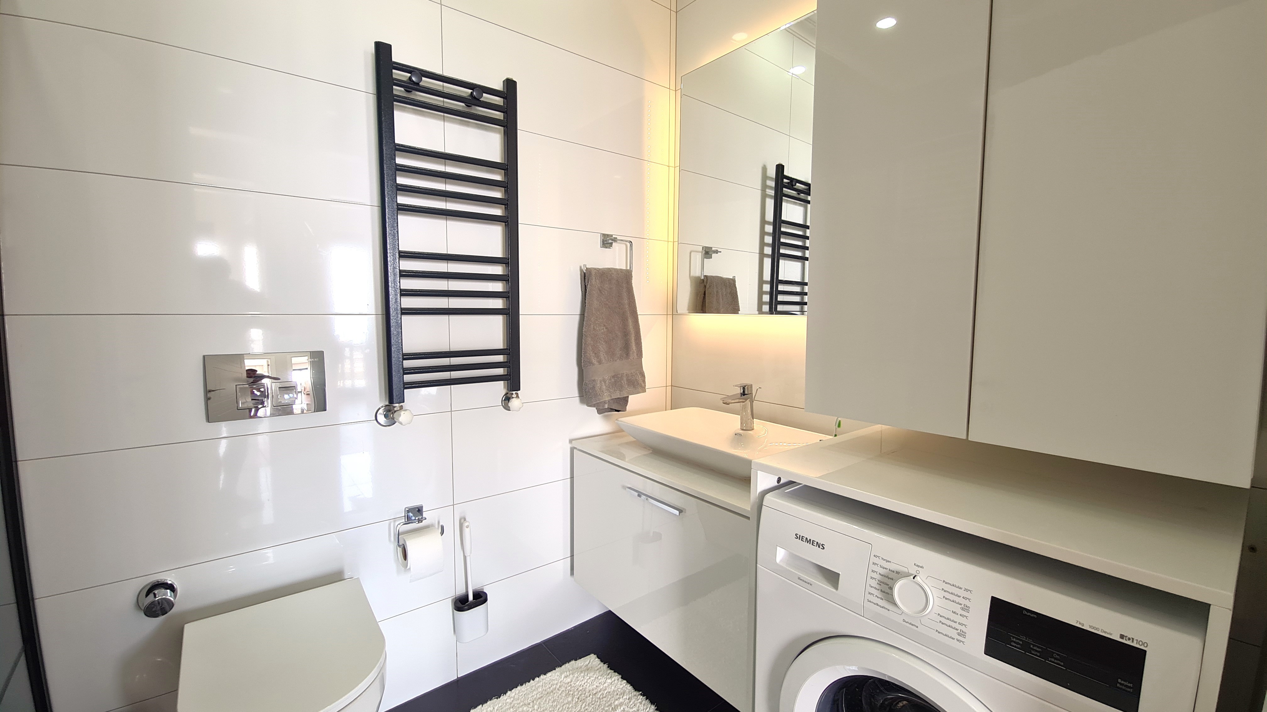 Luxury 3+1 Apartment with Full Sea View, Within Walking Distance to Ladies Beach, in a Prestigious Complex