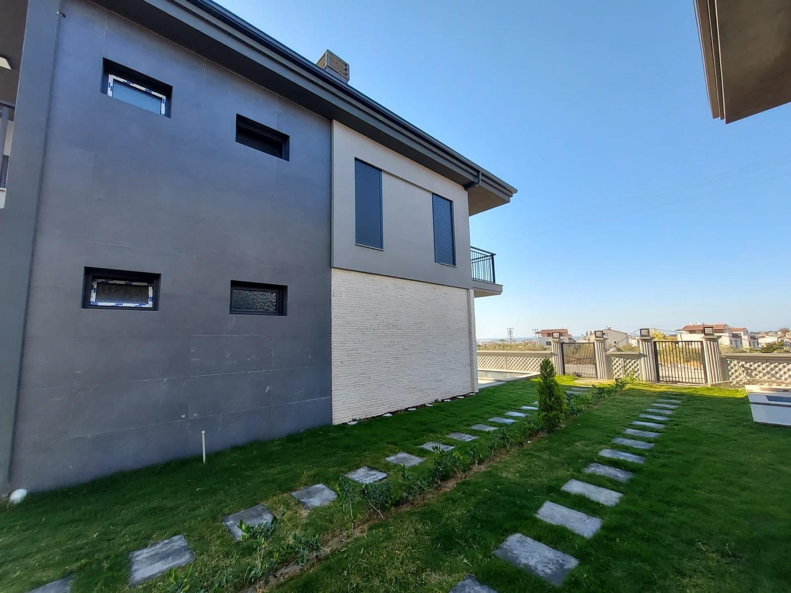 Magnificent 4+1 Villa with Full Sea View, Private Pool in Kuşadası Güzelçamlı