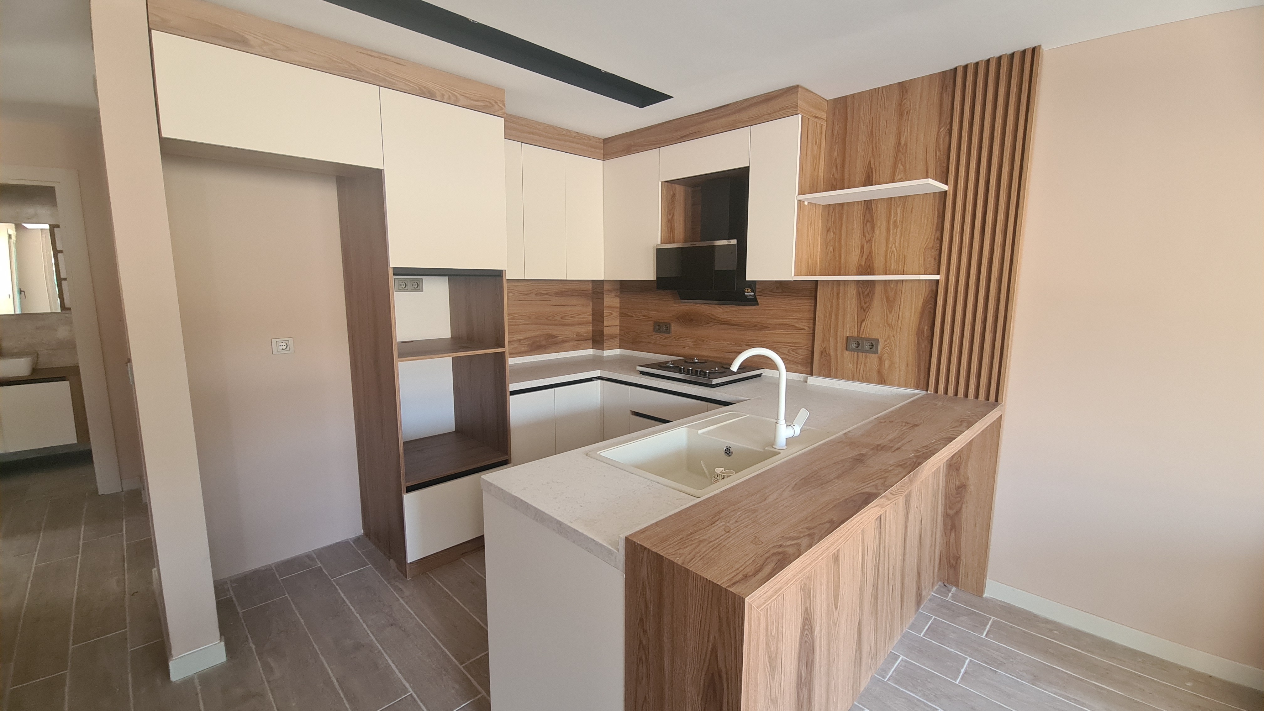 Newly Completed 2+1 Apartment with Private Garden Prime Location