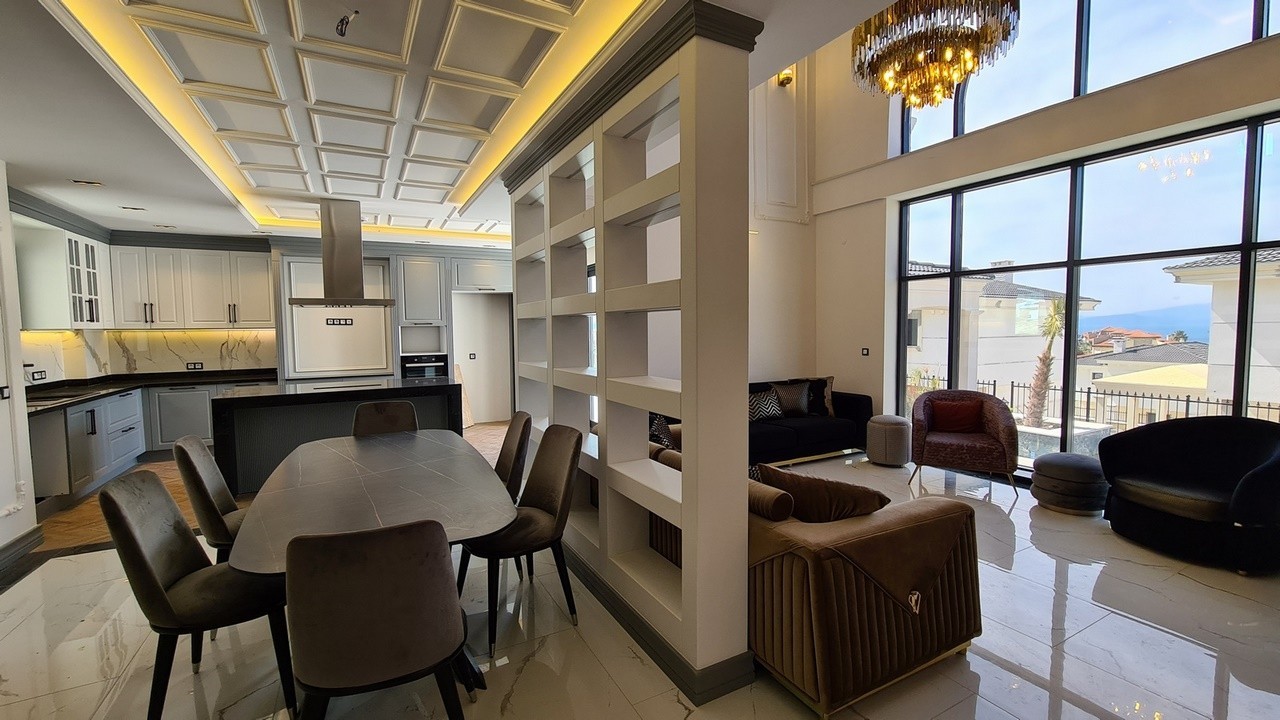 Luxury Villa with Sea View for Sale in Soğucak, Kuşadası