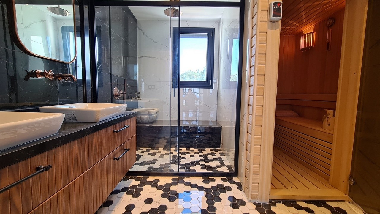 Luxury Villa with Sea View for Sale in Soğucak, Kuşadası