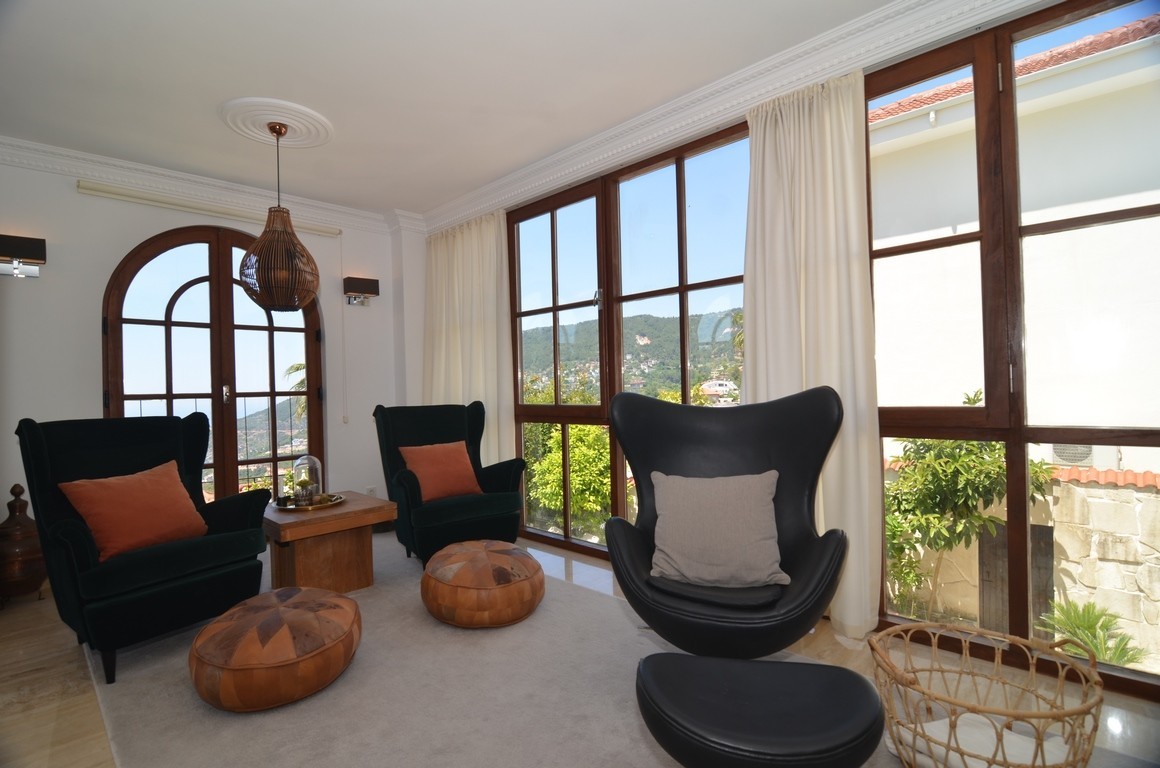 ОТДЕЛЬНАЯ ВИЛЛА С ЧАСТНЫМ БАССЕЙНОМ В АЛАНИИ OASIS SKY CLUB