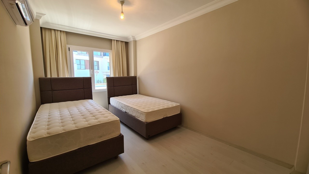 Spacious 3+1 Sea-View Apartment for Sale in Secure, Poolside Complex