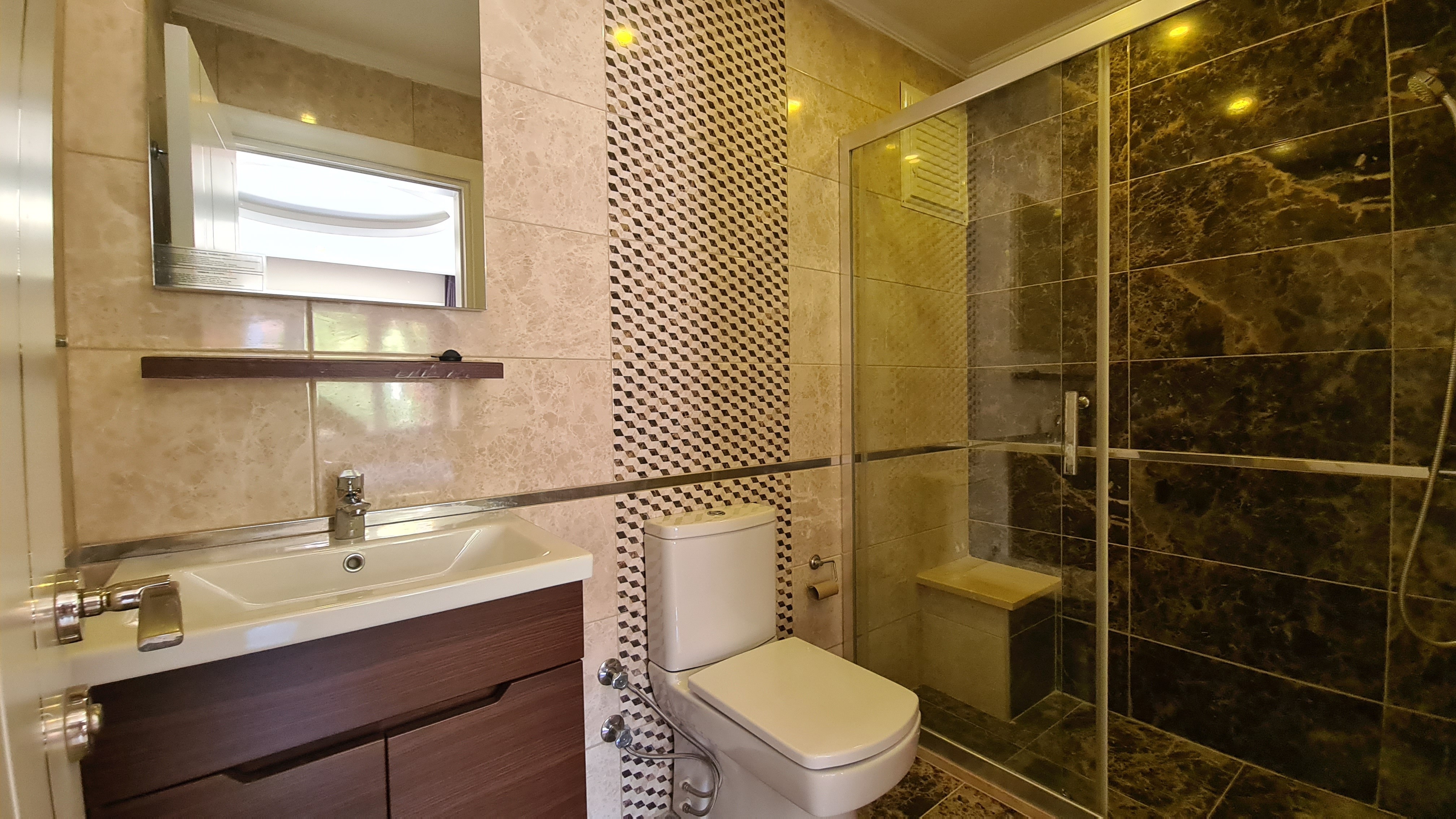 Spacious 3+1 Sea-View Apartment for Sale in Secure, Poolside Complex