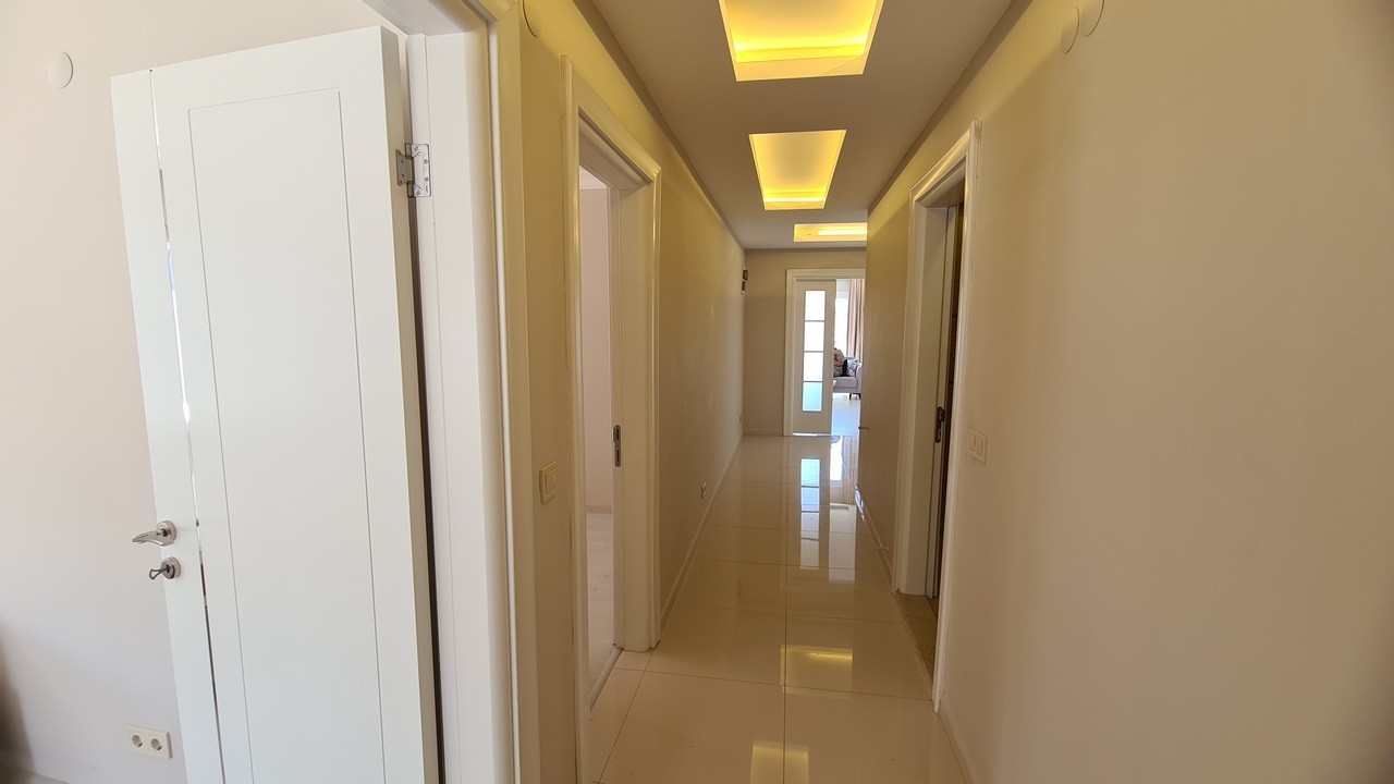 Spacious 3+1 Sea-View Apartment for Sale in Secure, Poolside Complex