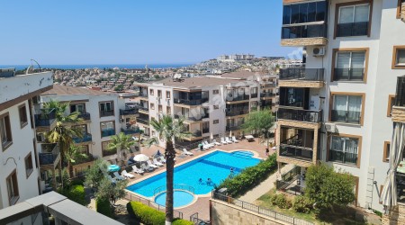 Spacious 3+1 Sea-View Apartment for Sale in Secure, Poolside Complex