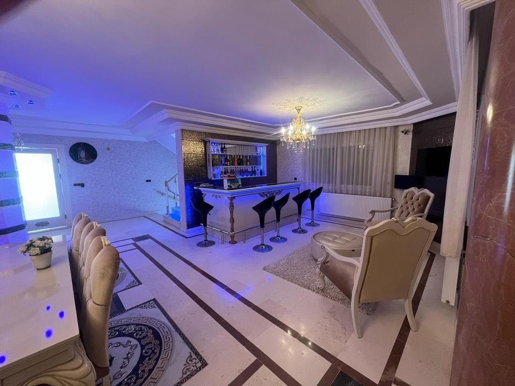 For Sale: Panoramic Sea View 7+1 Luxury Mansion with Olympic Pool, Spa & Private Gym in Soğucak, Kuşadası