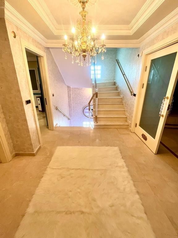 For Sale: Panoramic Sea View 7+1 Luxury Mansion with Olympic Pool, Spa & Private Gym in Soğucak, Kuşadası