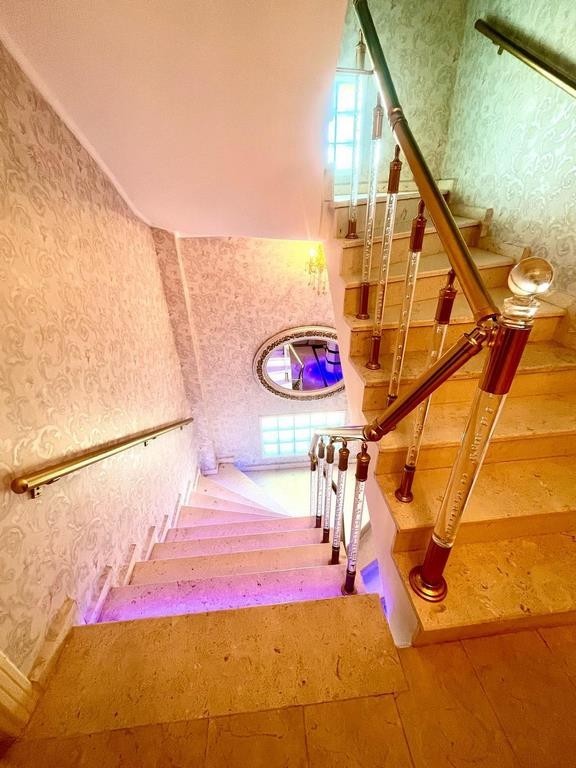 For Sale: Panoramic Sea View 7+1 Luxury Mansion with Olympic Pool, Spa & Private Gym in Soğucak, Kuşadası