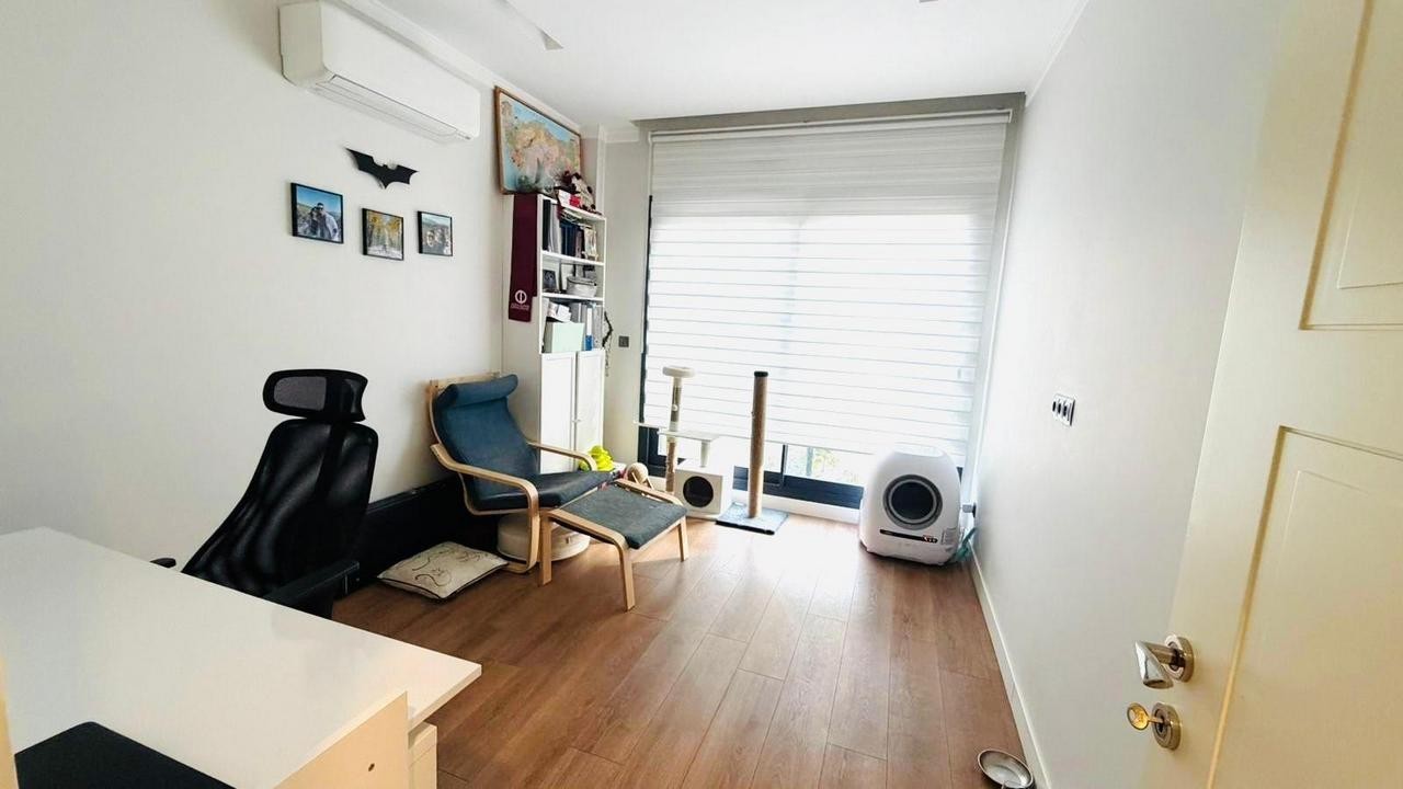 Luxury 3+1 Apartment with Full Sea View, Within Walking Distance to Ladies Beach, in a Prestigious Complex