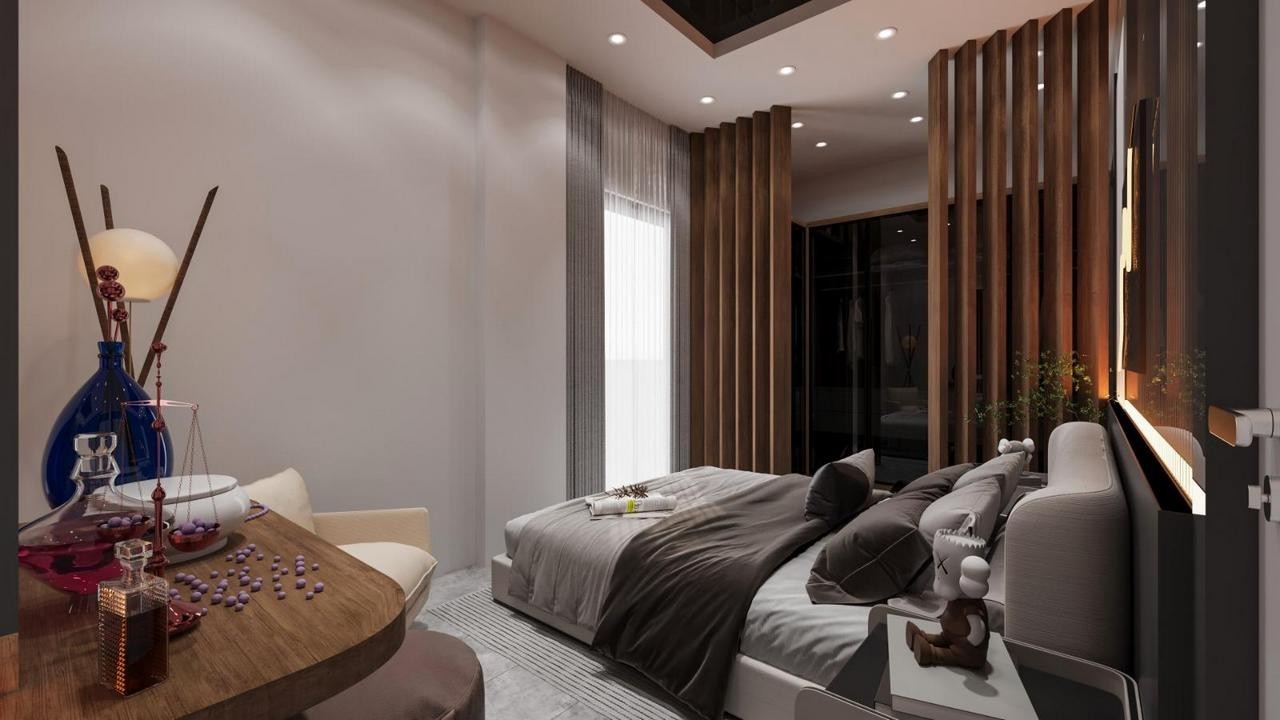 Modern Smart Homes Just 340 Meters from the Sea in Ladies Beach, Kuşadası