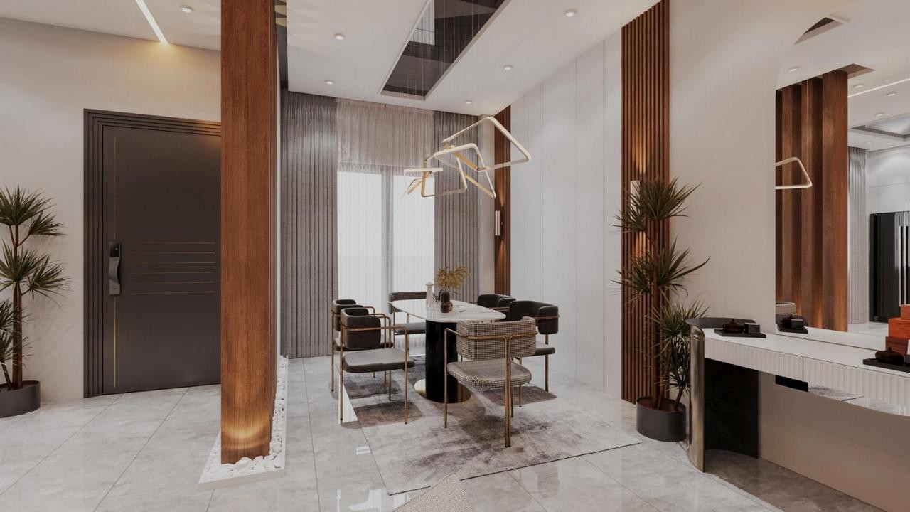 Modern Smart Homes Just 340 Meters from the Sea in Ladies Beach, Kuşadası