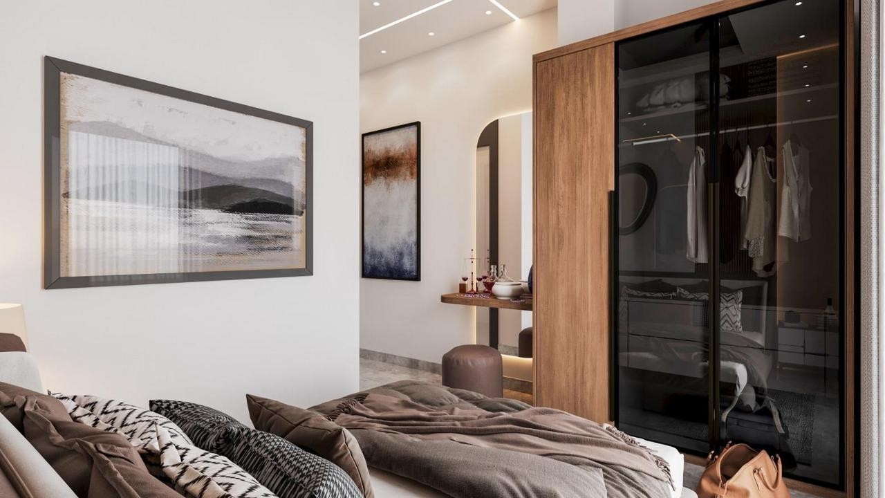 Modern Smart Homes Just 340 Meters from the Sea in Ladies Beach, Kuşadası