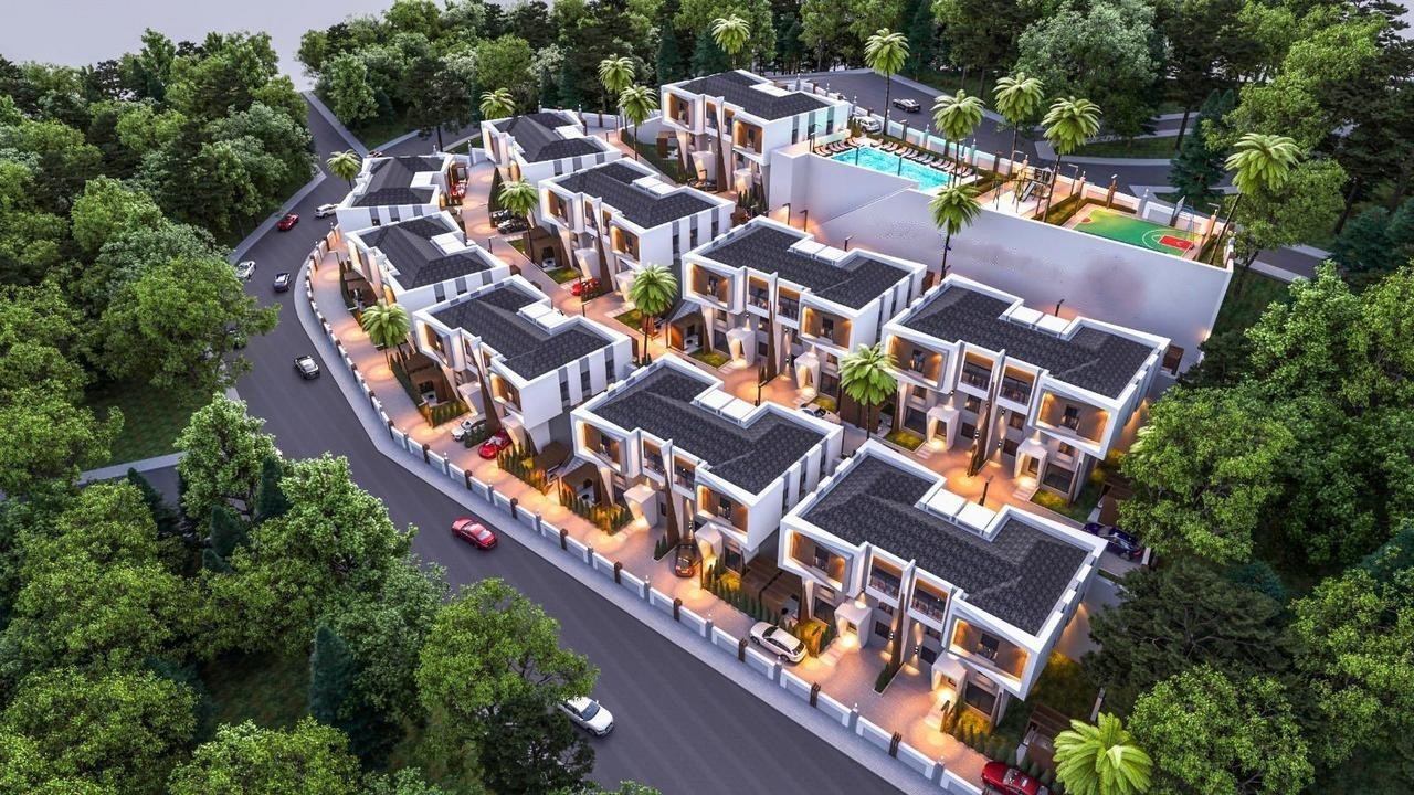 Modern Smart Homes Just 340 Meters from the Sea in Ladies Beach, Kuşadası
