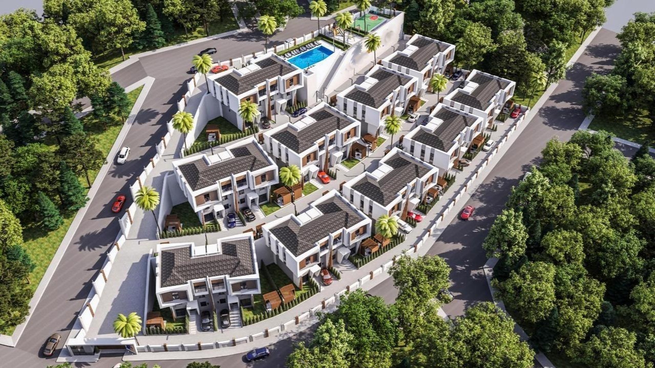 Modern Smart Homes Just 340 Meters from the Sea in Ladies Beach, Kuşadası