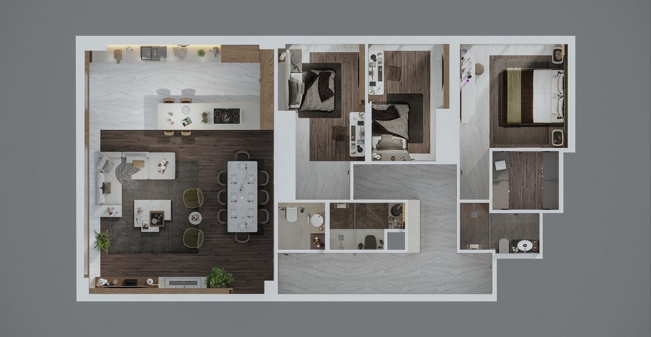 LUXURY LIVING IN THE HEART OF THE CITY WITH SPECTACULAR SEA VIEWS