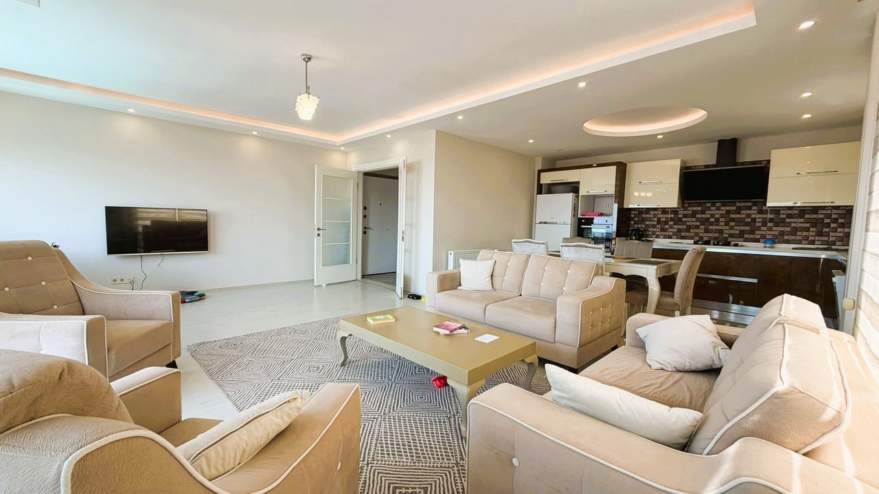 SEA-VIEW 3+1 APARTMENT FOR SALE IN KUŞADASI DEĞİRMENDERE – 140 SQM NET