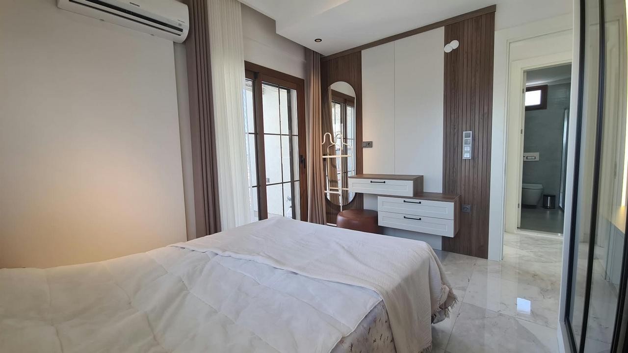 2+1 DETACHED VILLA WITH SEA VIEW IN KARAOVA, KUŞADASI