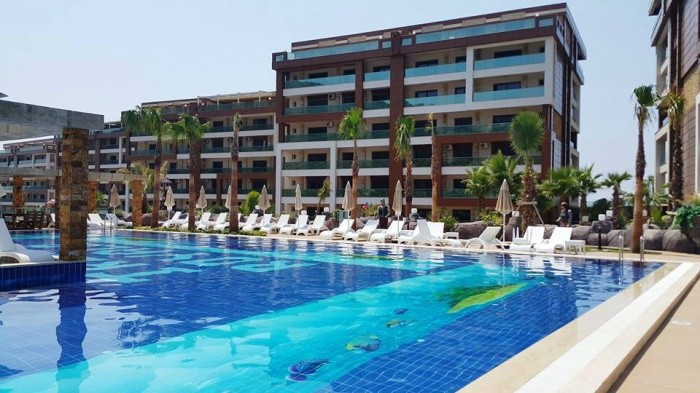 4 Bed 250m2  Apartment in Trend Royal Residence Kusadasi for Sale