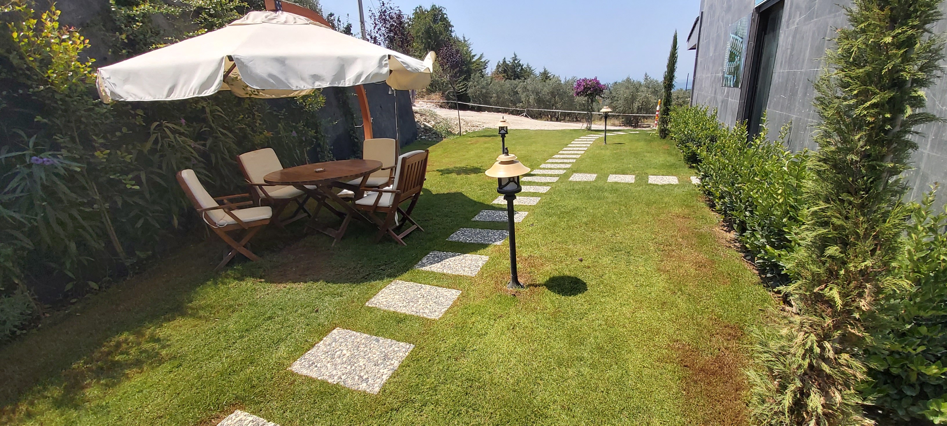 Very Private Detached Villa with Sea View Private Pool in KusadasiTr