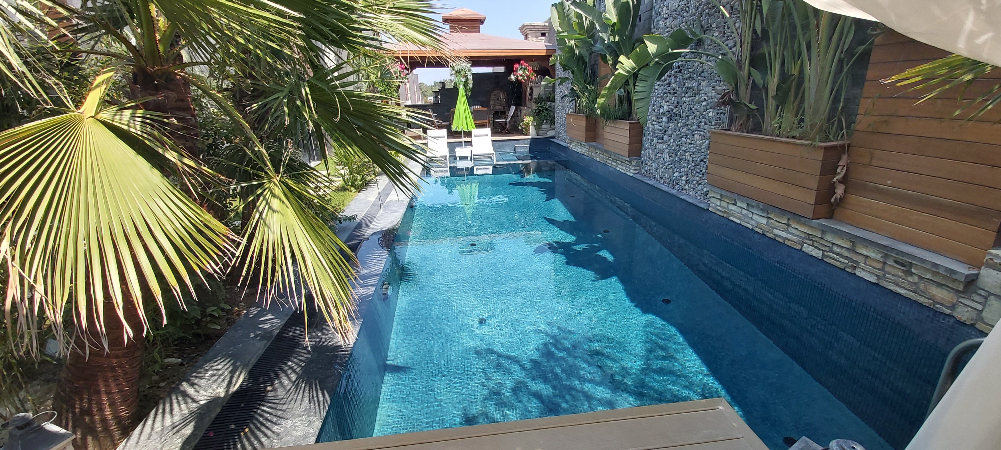 Very Private Detached Villa with Sea View Private Pool in KusadasiTr