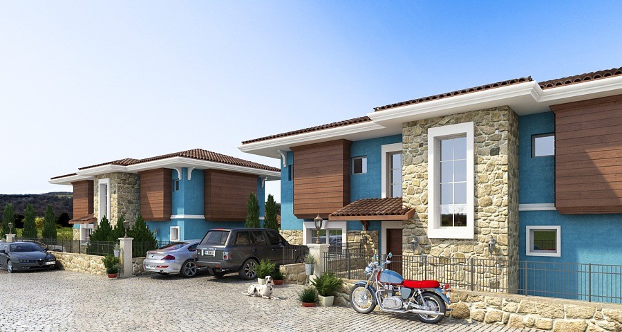 Luxury Exclusive Detached Villa in 1200sqm Private Plot in Kusadasi