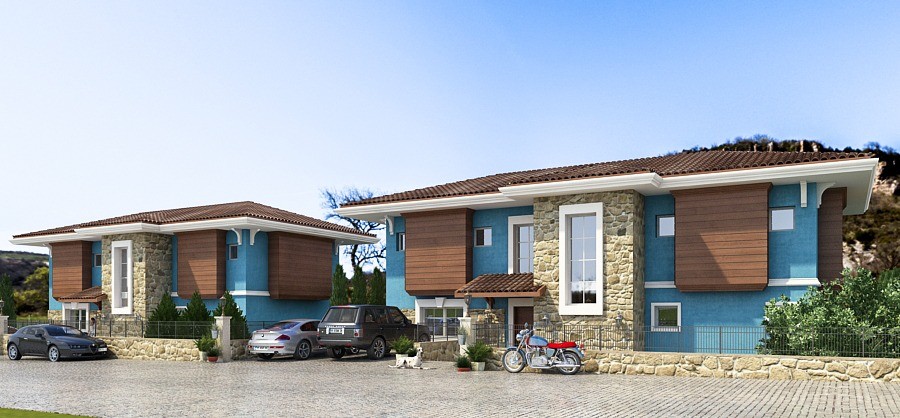 Luxury Exclusive Detached Villa in 1200sqm Private Plot in Kusadasi
