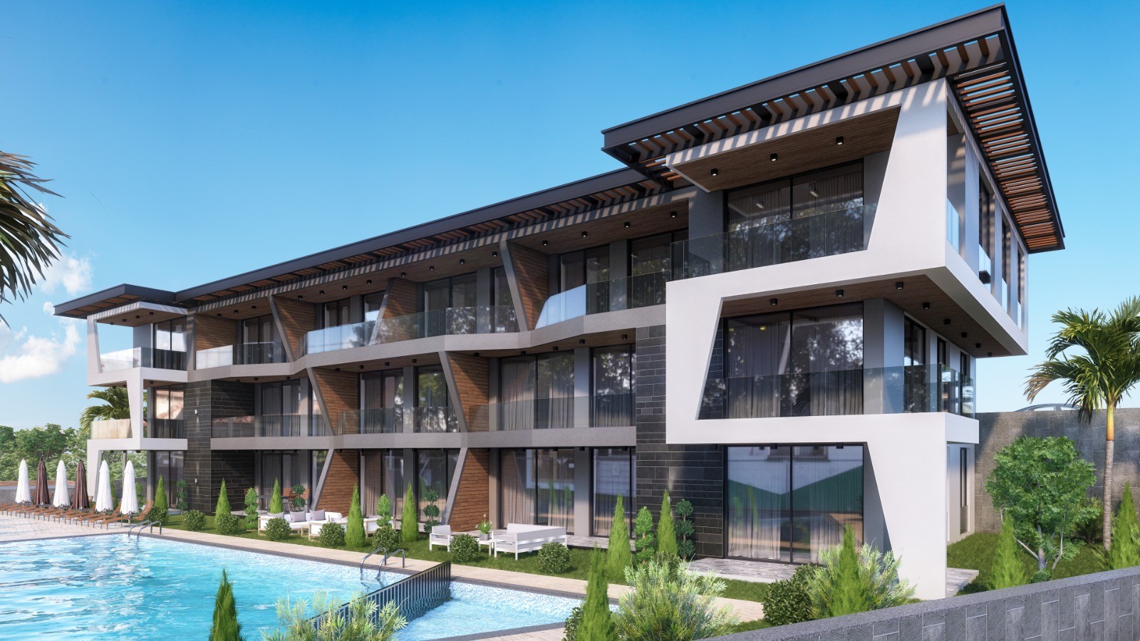 BRAND NEW 2 BED APARTMENTS WITH SEA WIEV CLOSE TO THE BEACH