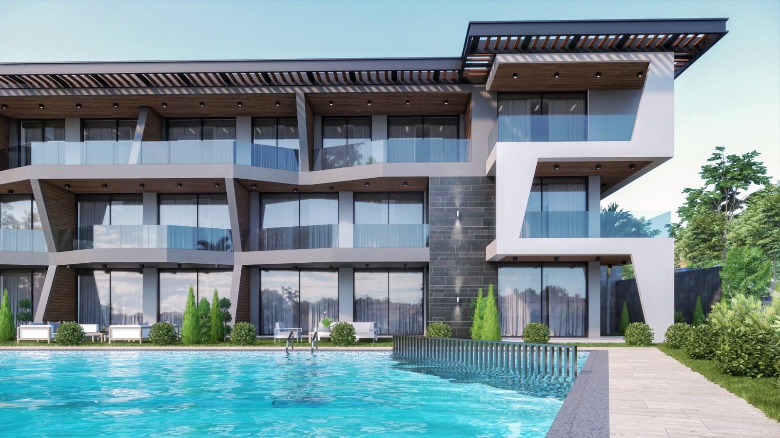 BRAND NEW 2 BED APARTMENTS WITH SEA WIEV CLOSE TO THE BEACH