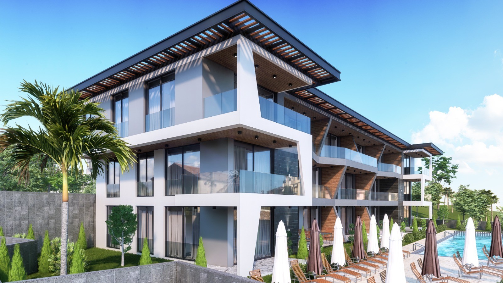 BRAND NEW 2 BED APARTMENTS WITH SEA WIEV CLOSE TO THE BEACH